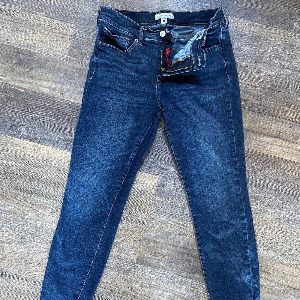 Lucky Brand Ava Mid Rise Skinny Jeans